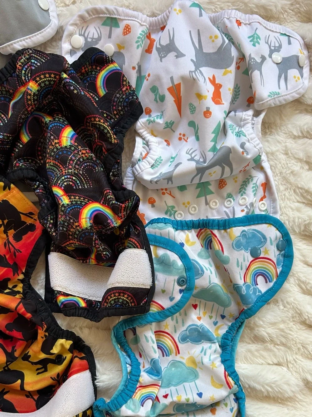 Thirsties Diaper Covers Size One - Set of 8